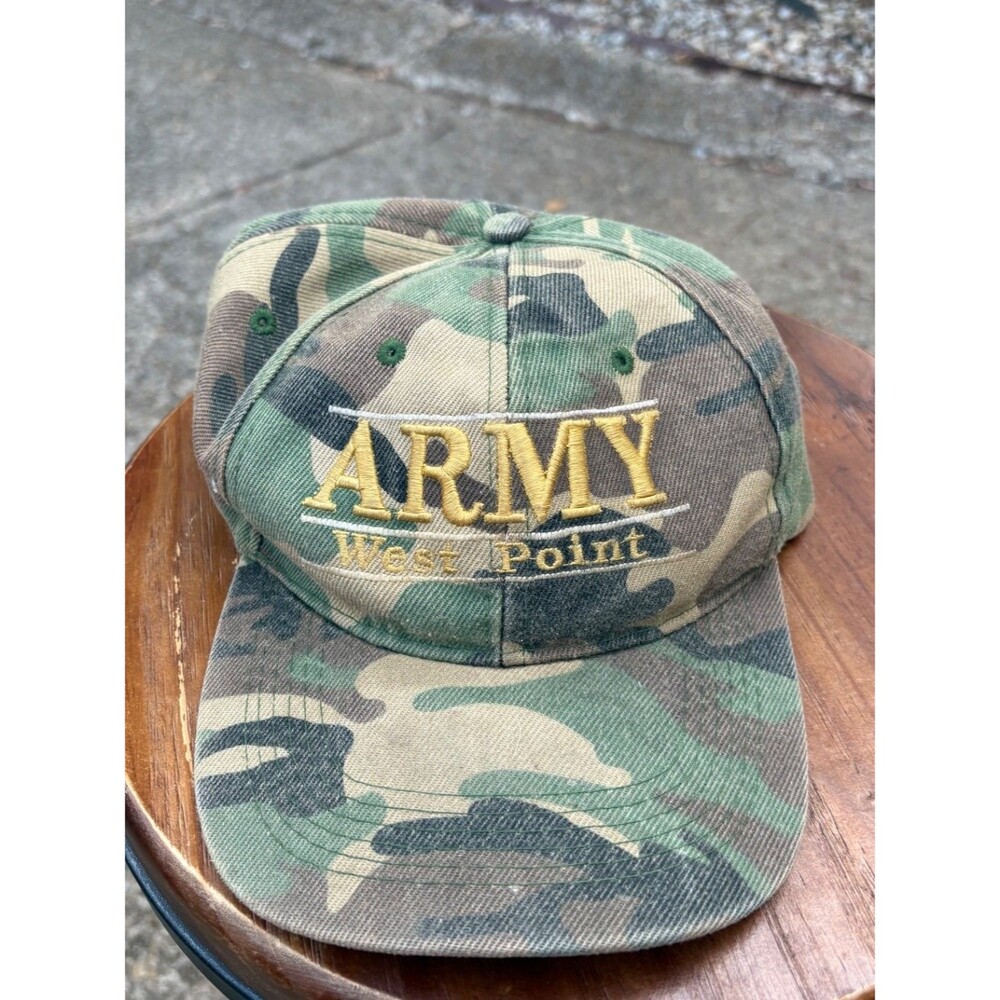 Army West Point Black Knights Camo Baseball Cap Hat Adjustable Blend